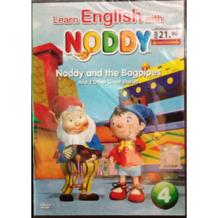 Learn English With Noddy Vol.4 DVD | Shopee Malaysia