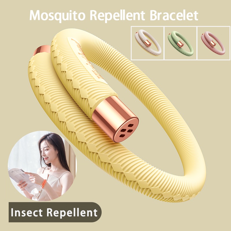 [READY STOCK] 驱蚊手环 防蚊手环 夏天必备神器 时尚手环 驱蚊器 女神礼物 Mosquito Repellent Bracelet Anti-mosquito bracelet Mosquito Repellent Artifact Mosquito Repellent Stick Fashion Simple Couple Bracelet Outdoor Insect Repellent Products