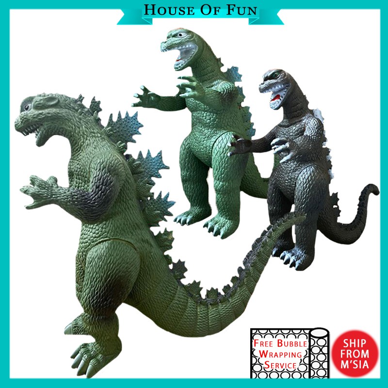 Big size Godzilla Dinosaur Toys Soft Rubber Dinosaur Monster Model Toys