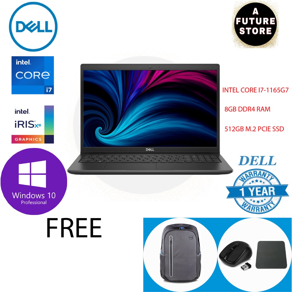 Dell Latitude L3420 I7658G 512GB HD W11PRO 14 Laptop Black I7 