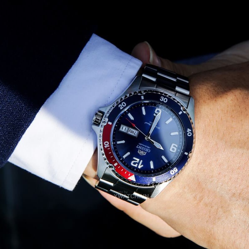 orient mako ii blue