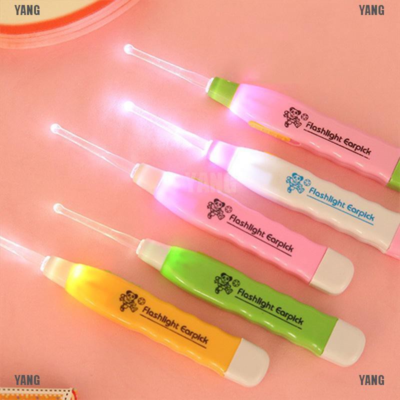 YANG LED Light Flashlight Ear Cleaner Wax Removal Health Care Tweezers Ear Cleaner