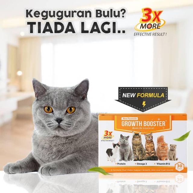 Vitamin Kucing Gemuk Jenis Serbuk By Loyale Cat Shopee Malaysia