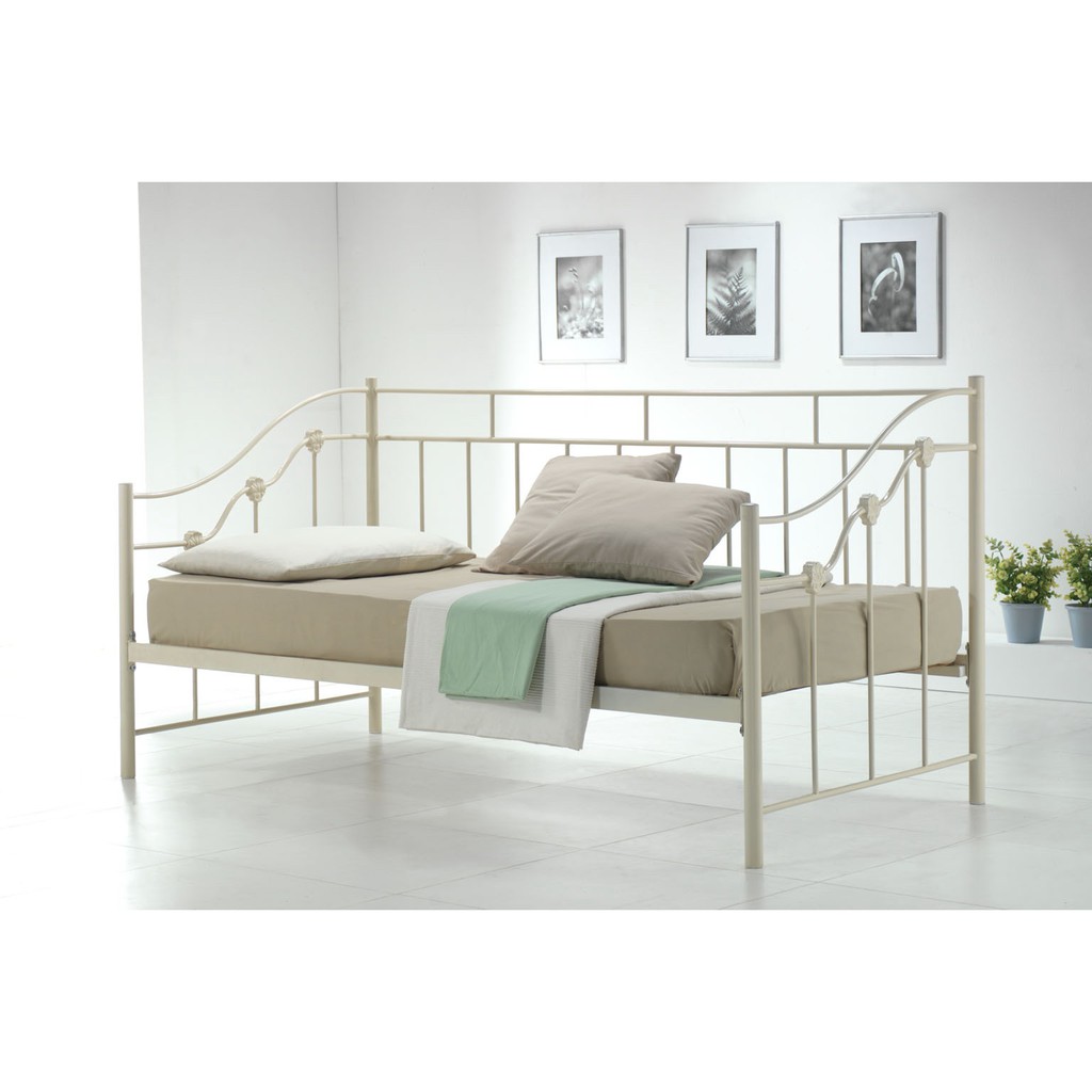 SWAN 3' SINGLE DAY BED FRAME / Lovely & Cozy Harmonious Day Bed/ Katil ...