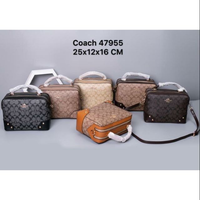 coach square bag