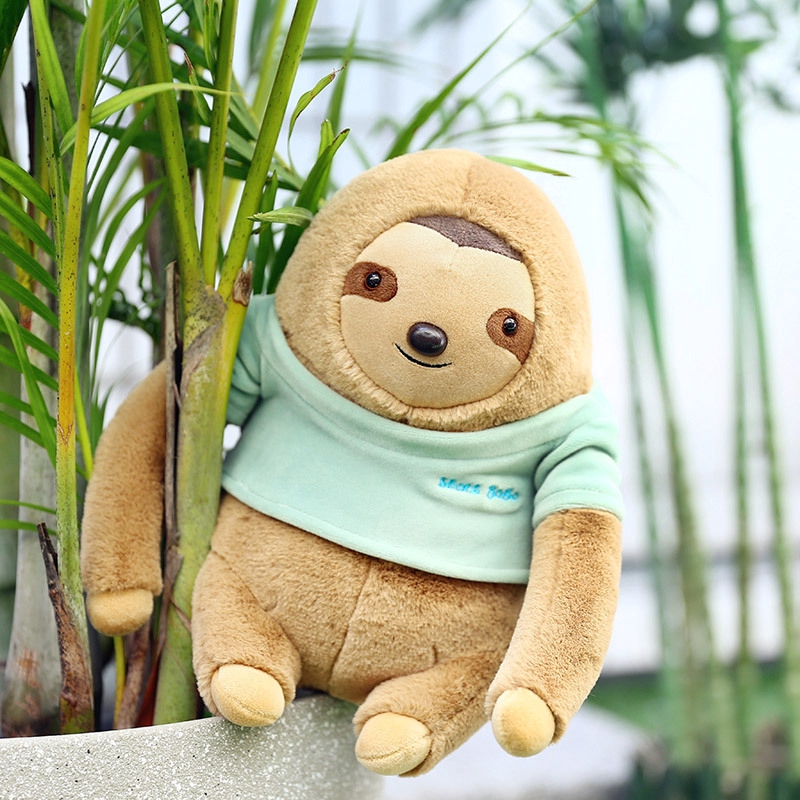 green sloth stuffed animal