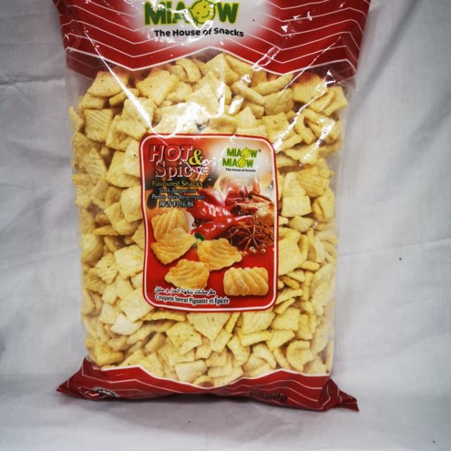 MIAOW MIAOW HOT & SPICY/KEROPOK BERPERISA PEDAS & BEREMPAH 450G ...