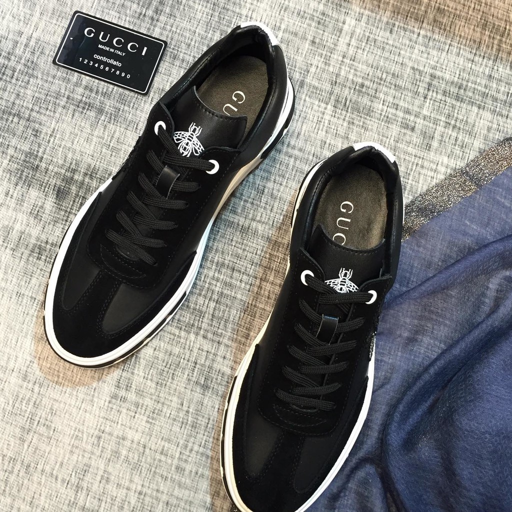gucci flat sneakers
