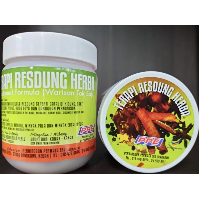 Terapi Resdung Herba Warisan Tok Saju Original Shopee Malaysia