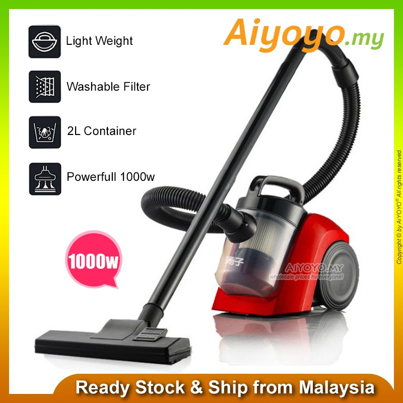 1000W Portable Cyclone Vacuum Cleaner Dust Acarid Dust-Mite Dust Mite Vacuum Cleaning Vakum Penyedut Habuk Pembersih Ham