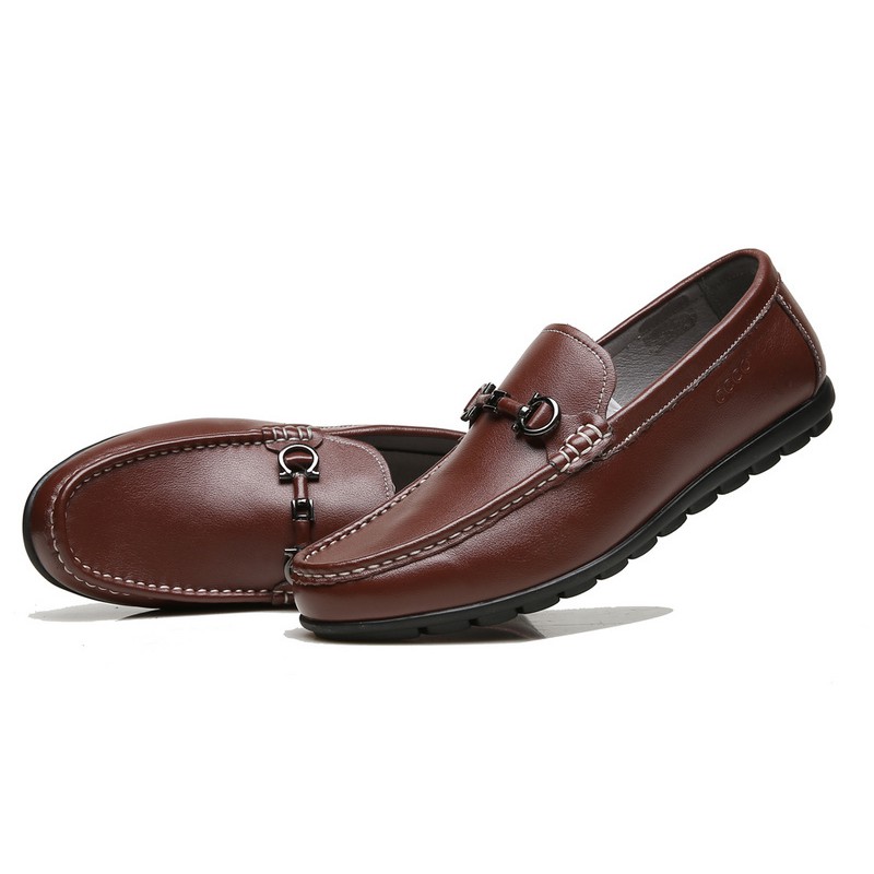 ecco slip on loafers