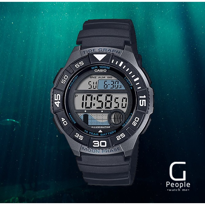 casio moon phase watch