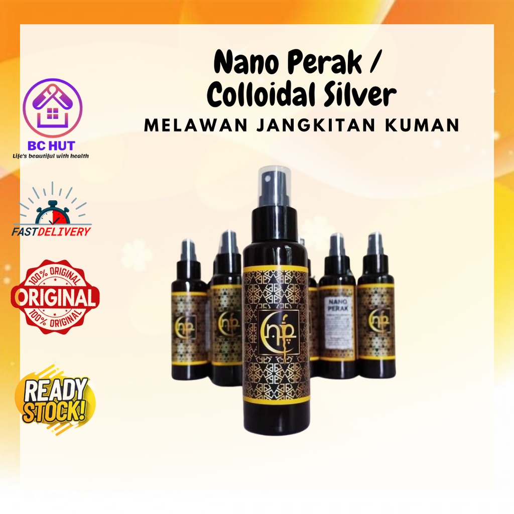 Nano Silver Colloidal Silver Nano Perak rawat jangkitan kuman