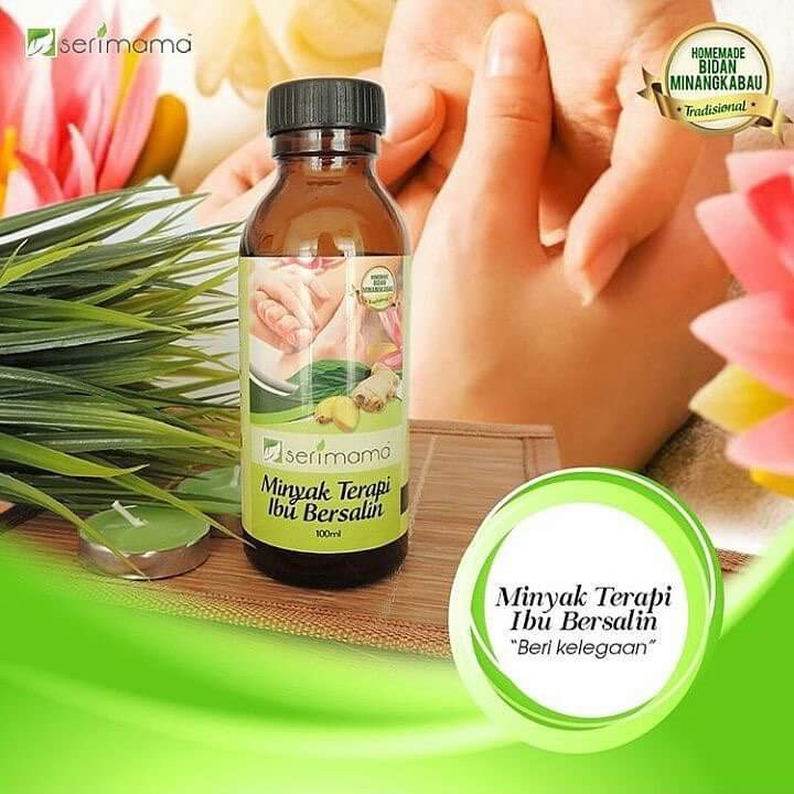 MINYAK URUT BADAN SERIMAMA POSTNATAL MASSAGE OIL MINYAK ...