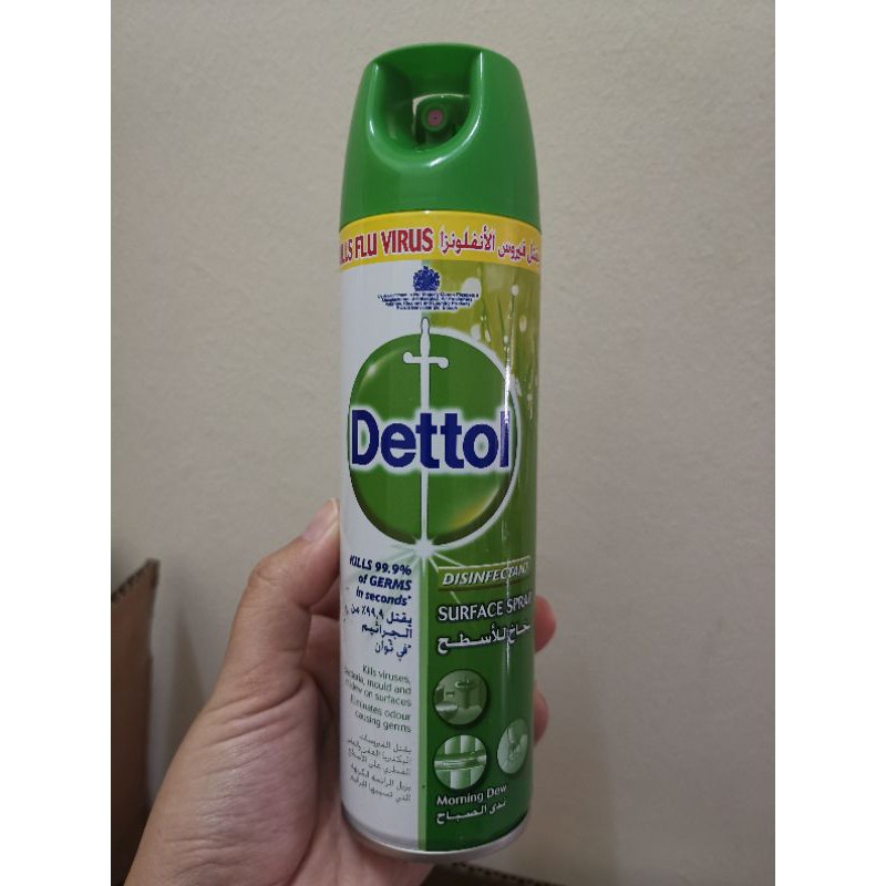 Dettol Disinfectant Spray Morning Dew 225ML (READY STOCK) Shopee Malaysia