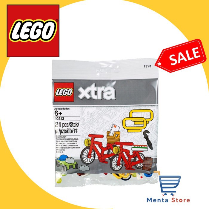 Lego Xtra Accessory 40313 Bicycles Bike Helmet Speedy Lights Skate