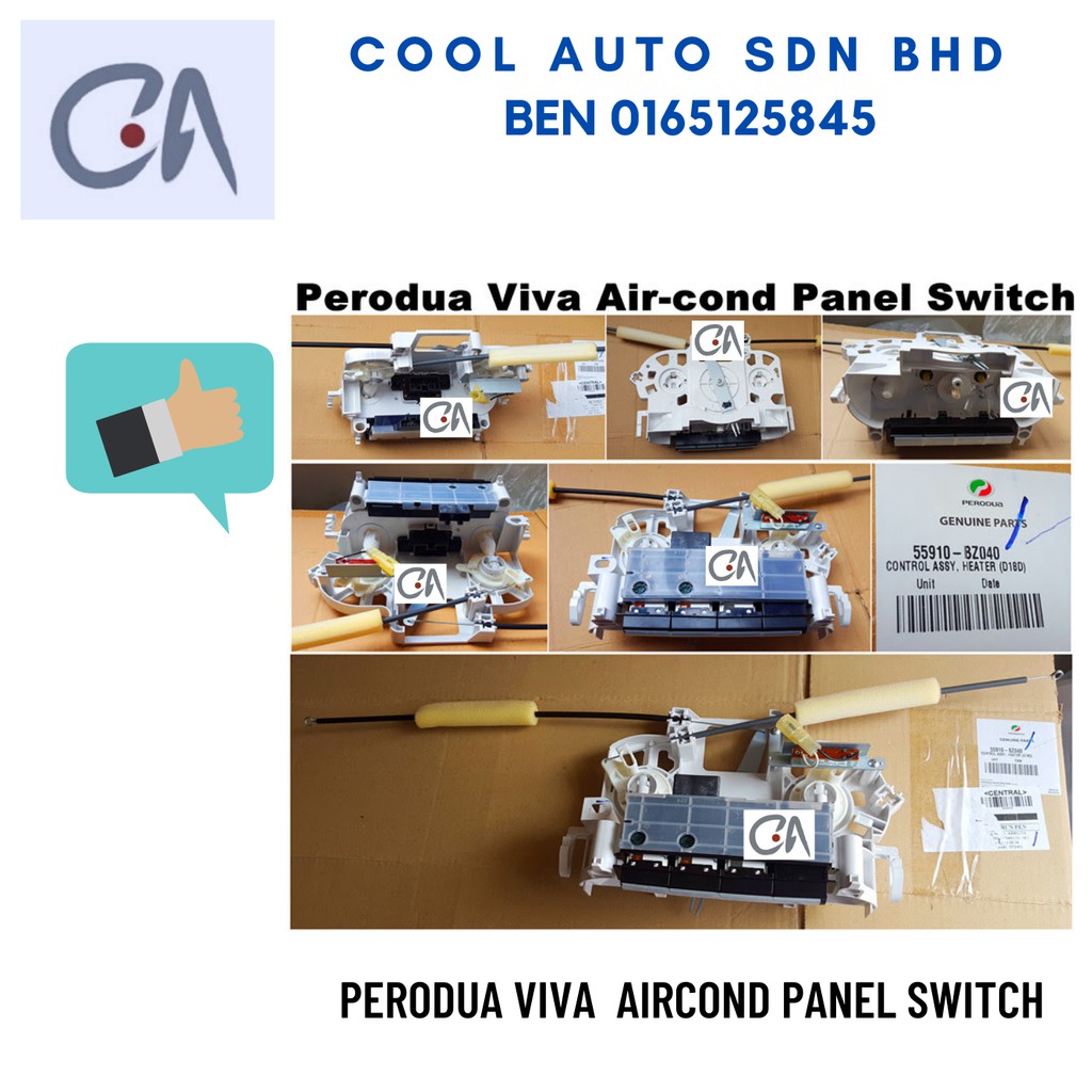 Buy Ready Stock Perodua Viva Aircond Panel Switch Seetracker Malaysia