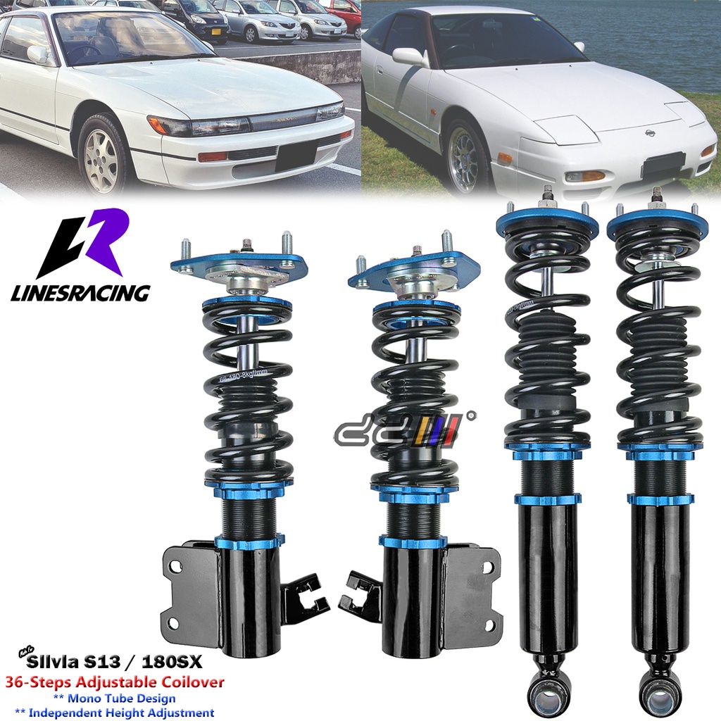 Lines Racing Hi Low Bodyshift Adjustable Suspension Coilover Shocks