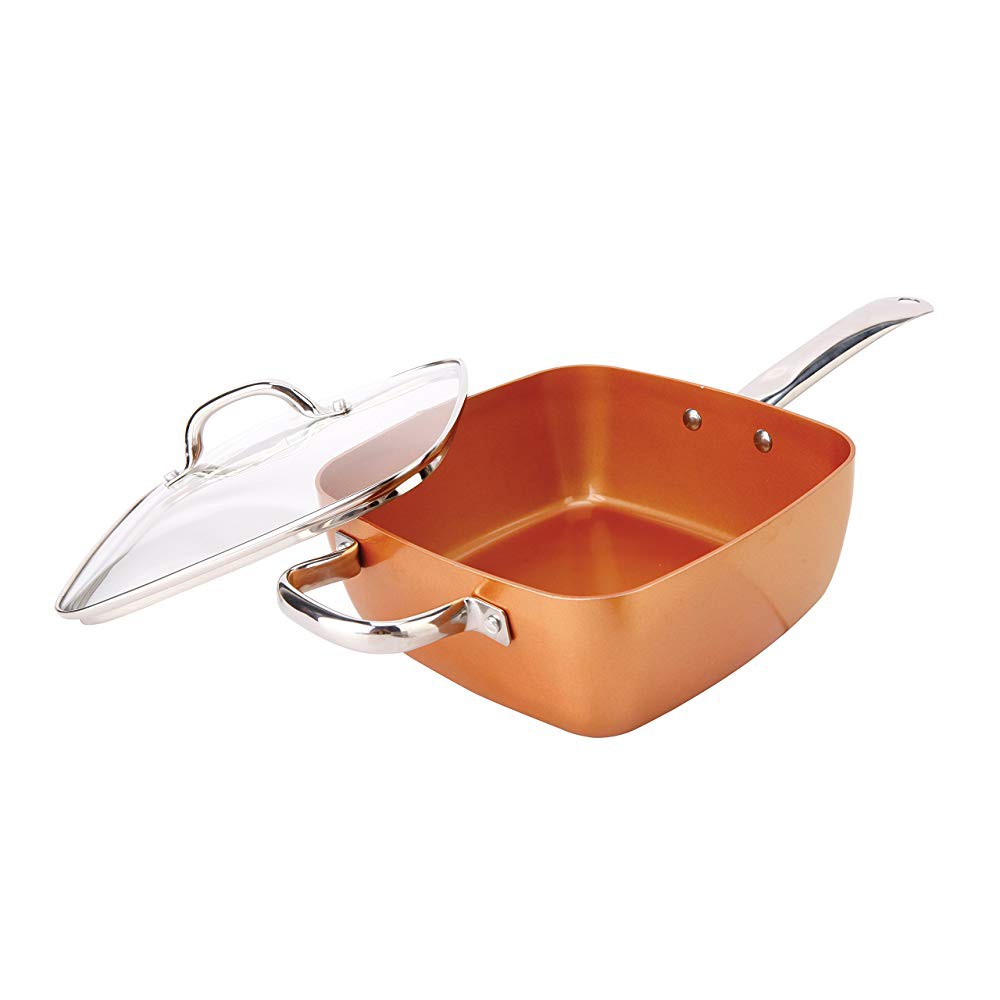 Red Copper Frying Pan Set Bruin Blog