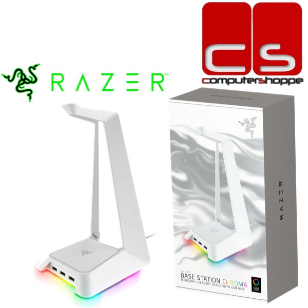 razer base station white