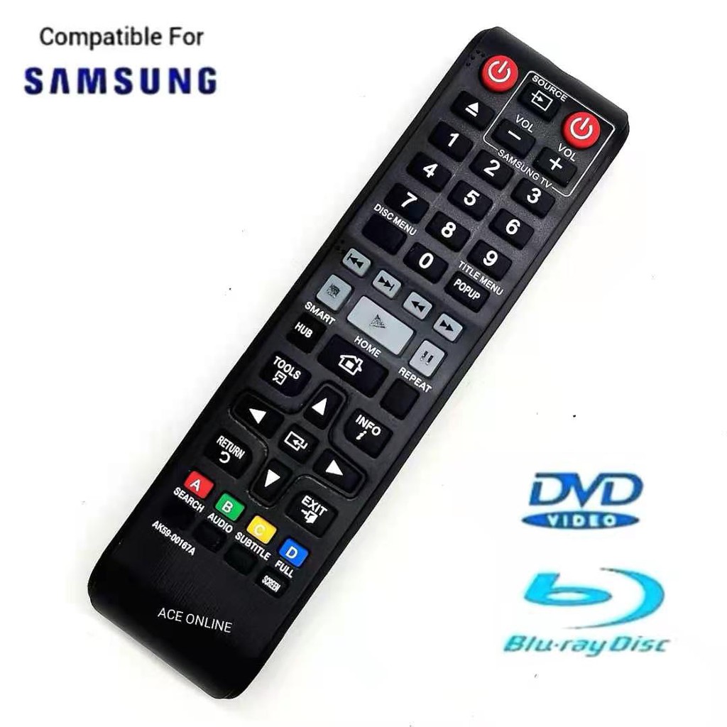 Samsung Blu Ray Dvd Player Remote Control Ak59 a Compatible With Ak59 a Ak59 a Ak59 a Shopee Malaysia