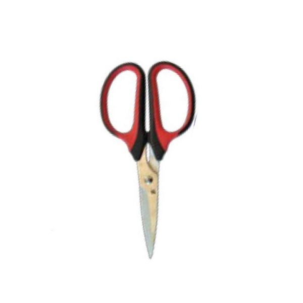 Scissors, Multipurpose, Kitchen Scissors, Very Sharp, 19cm, Red & Black