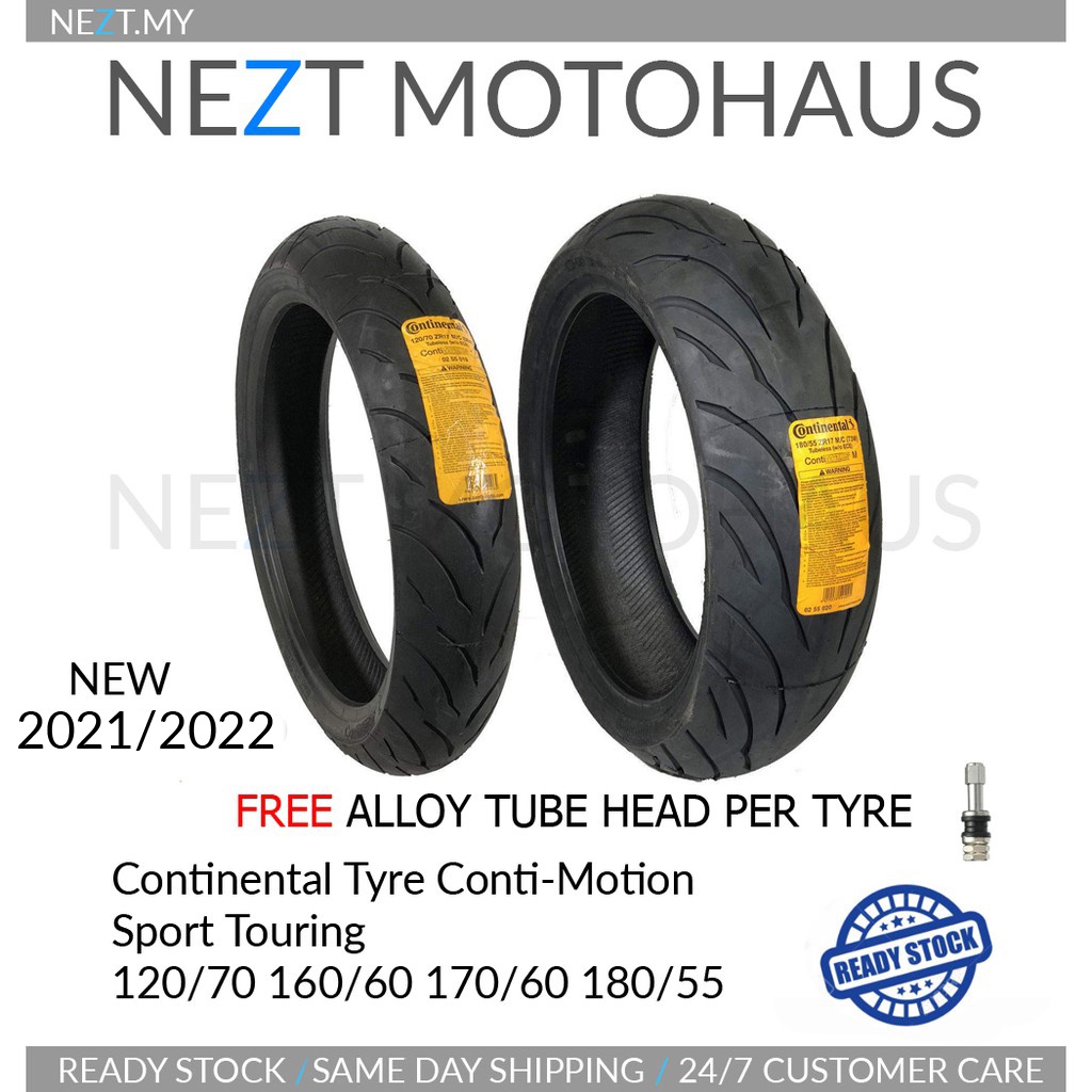 Continental Tyre ContiMotion Sport Touring Radial Tayar Superbike 110/