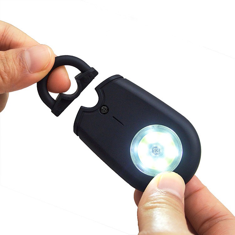 Pocket Alarm Flashlight Self Defense Siren Personal Alarm With LED