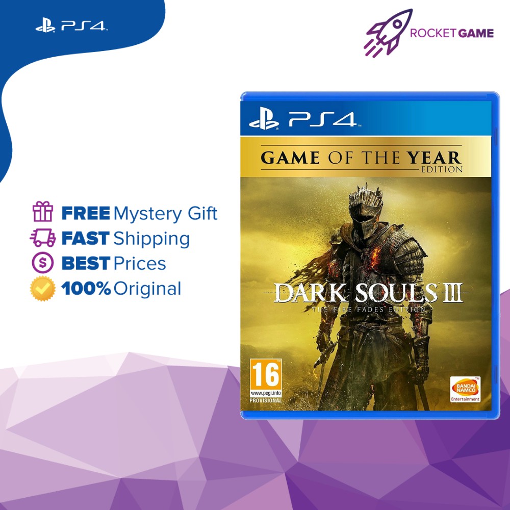 Ps4) Dark Souls Iii: Fire Fades Edition | Dark Souls 3: Fire Fades Edition  (Eng) *Original Brand New & Sealed* | Shopee Malaysia