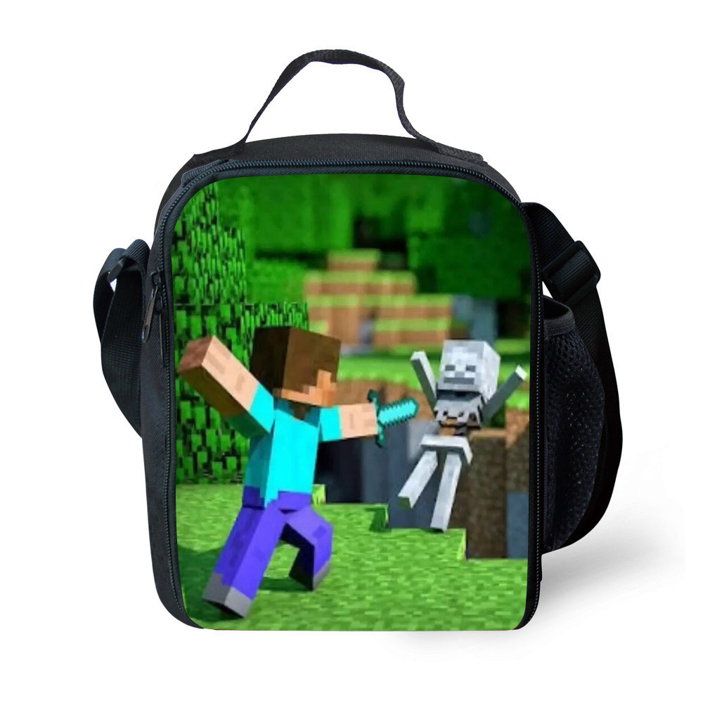 minecraft lunch bag