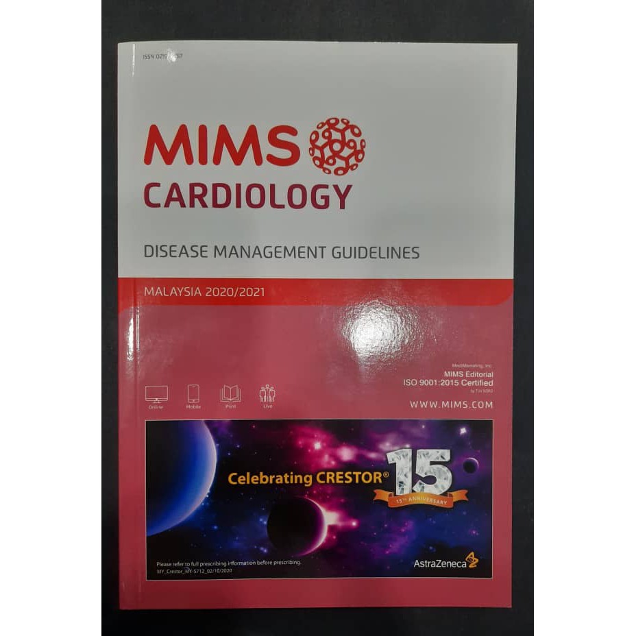 (Ready stock ) MIMS Cardiology Disease Management Guidelines