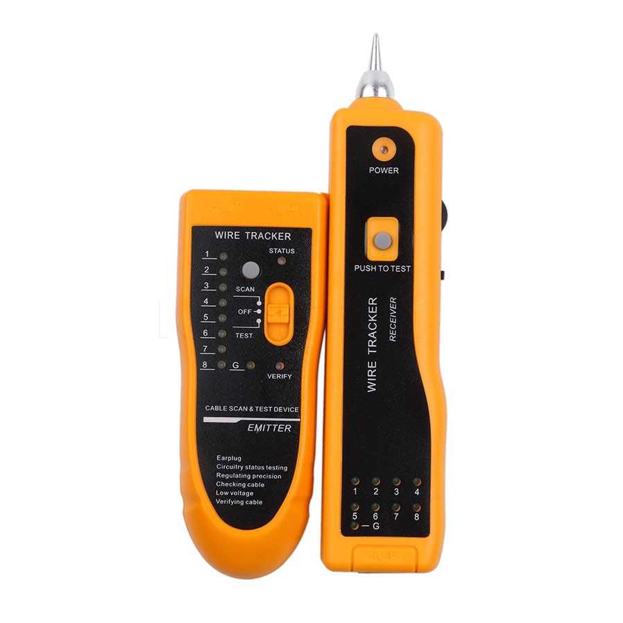 RJ11 RJ45 Cat5 Cat6 Networking Cable Tester Telephone Cable Tracker ...