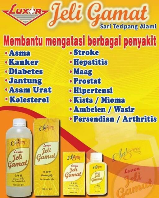 Jeli Gamat Luxor Terbaik Shopee Malaysia