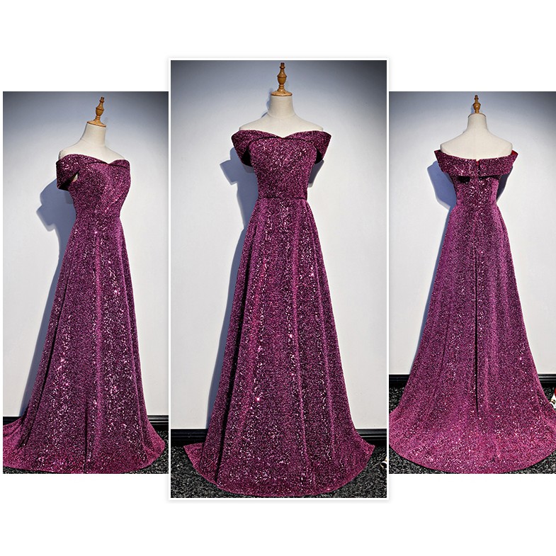 maroon engagement dress