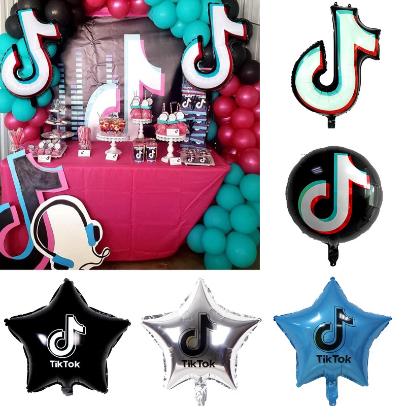 TikTok Balloons, TikTok Party DecorationsPerfect for Tik Tok Theme