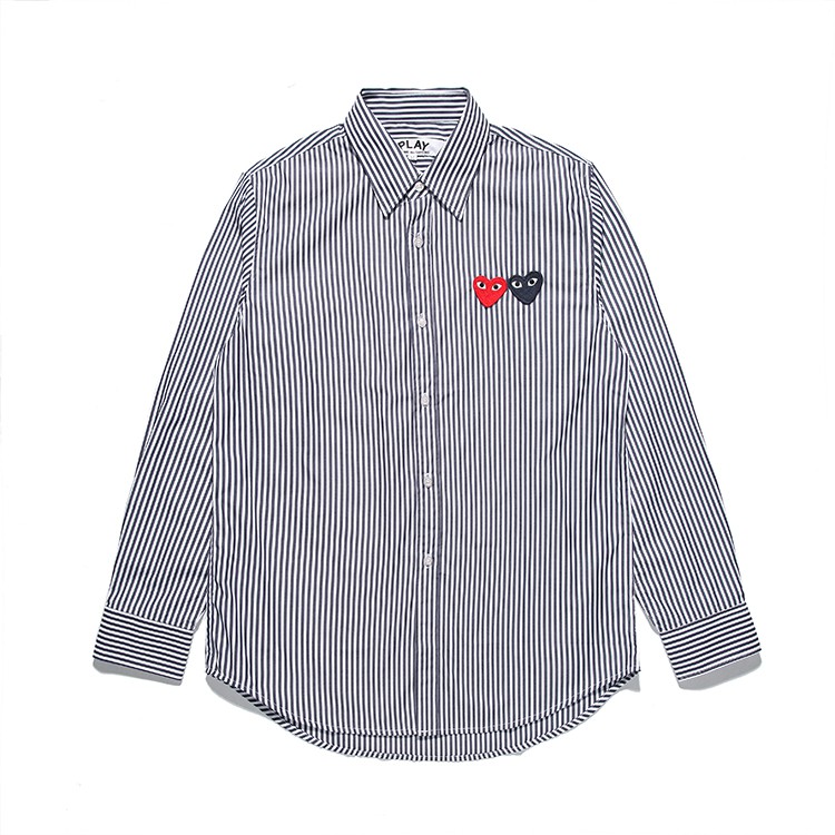 cdg play dress shirt