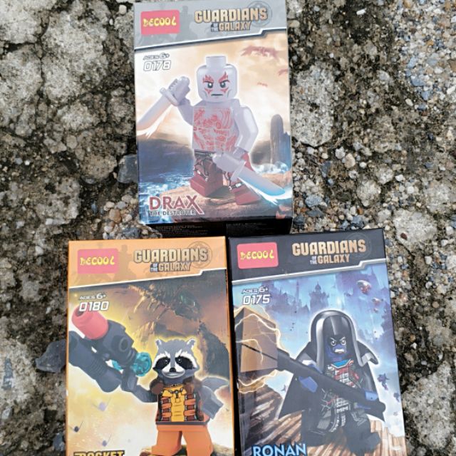 guardians of the galaxy lego figures