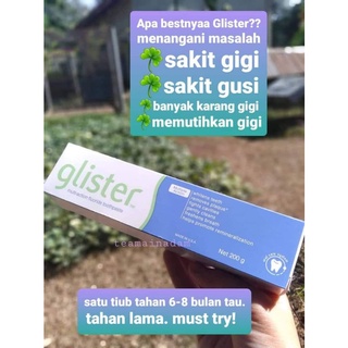 READY STOCK Ubat Gigi Amway GLISTER MultiAction Fluoride Toothpaste