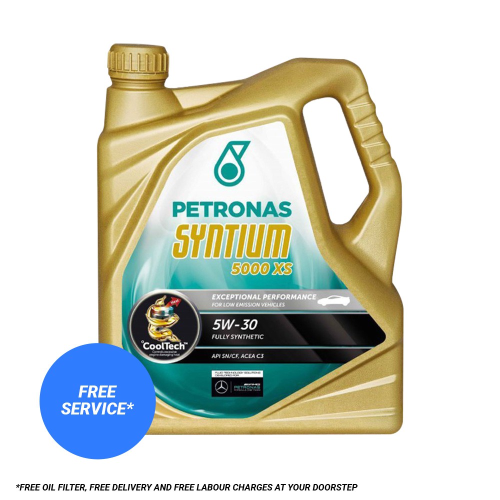 Petronas 5W30 Fully Synthetic 3000FR Engine Oil + Oil 