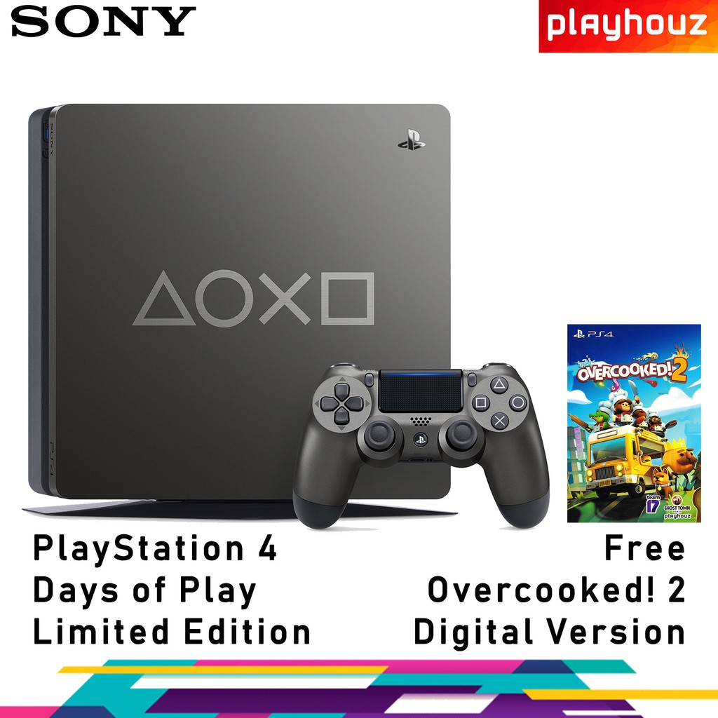 sony playstation 4 slim 1tb days of play limited edition