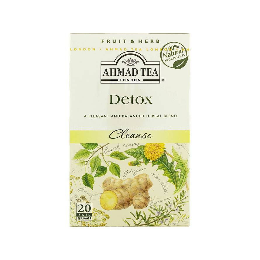 AHMAD TEA DETOX CLEANSE (20'S) | Shopee Malaysia