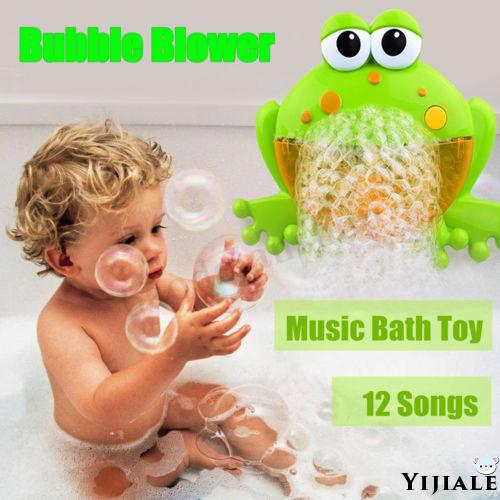 frog bubble machine for bath