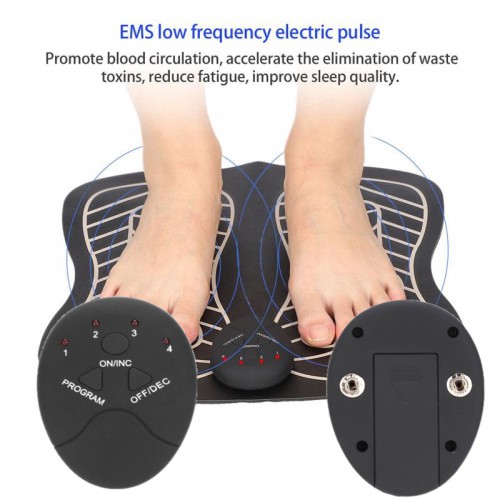 Electric Foot Massage Mat (Improve Sleeping) EMS Physiotherapy Foot