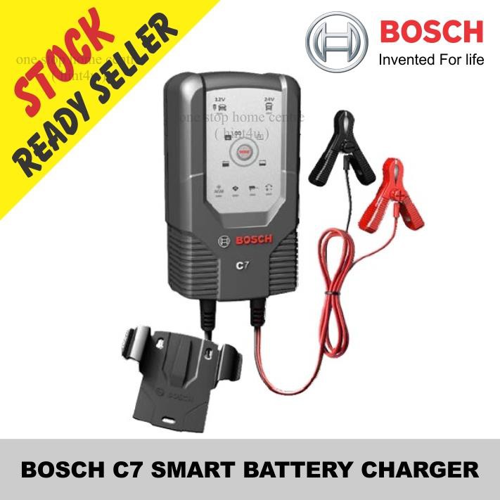 BOSCH C7 12 & 24 volt SMART BATTERY CHARGER Shopee Malaysia