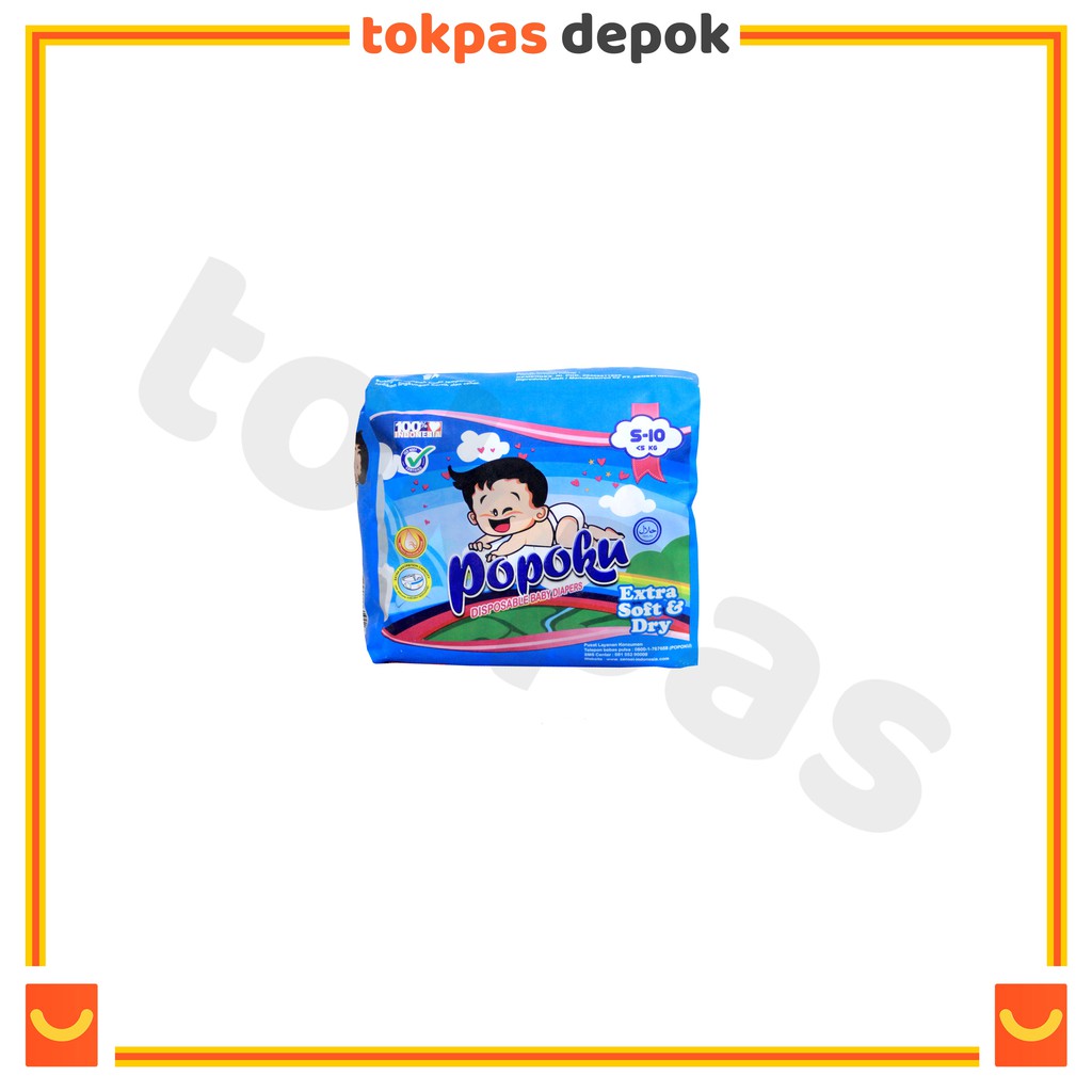 Popoku Baby Deapers Extra Soft & Dry Adhesive BabyPopok S10 FM-025