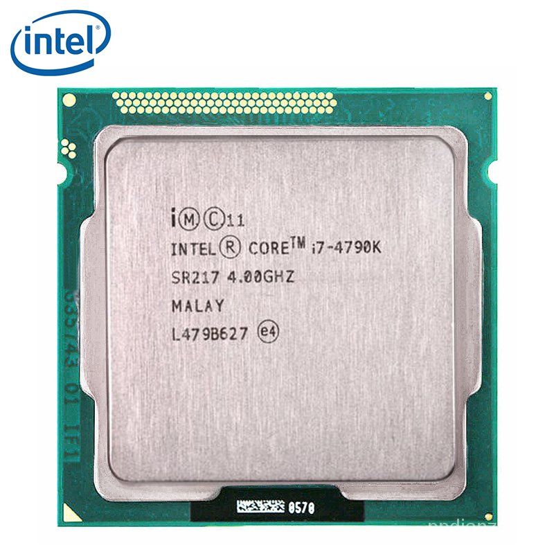 Intel Core I7 4790k I7 4790k 4ghz Quad Core Eight Thread Cpu Processor w 8m Lga 1150 Tested 100 Working Shopee Malaysia