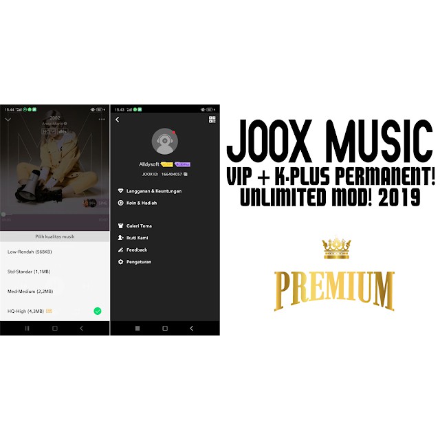[VIP] Joox Unlimited VIP [Android / Android TV BOX] (100