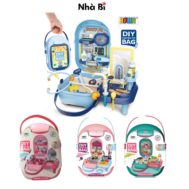 Bowa Role Play Toy - Let Children Play Doctors, Kitchens, and Make Makeup Fun