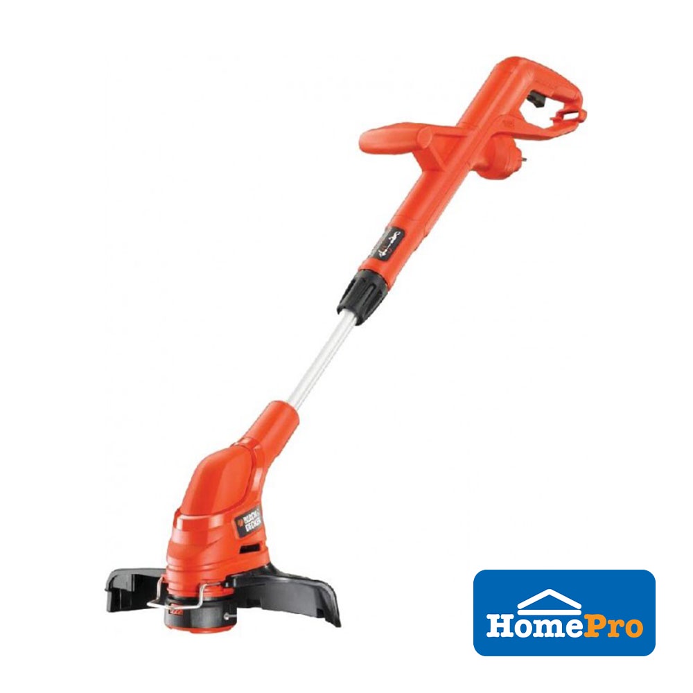 Electric Glass Trimer GL4525 Black and Decker 450 Watt Orange Mesin Potong Rumput