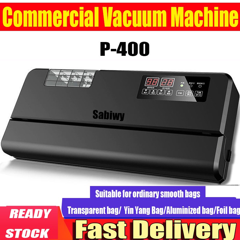 【Ridahi】Vacuum Sealer Machine Commercial ShineYe P400 Vacuum Packaging